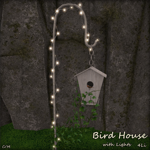 CP- Bird House w.. Lights