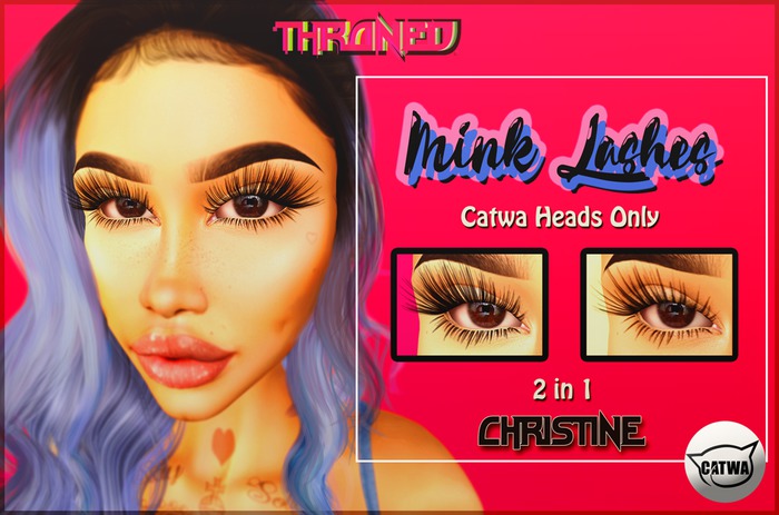 [THRONED] Mink Lashes // Christine {Catwa}