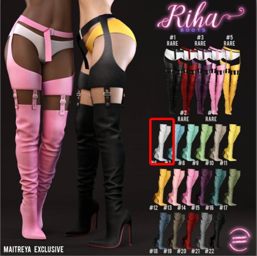 EQUAL - Riha Boots - White - #6