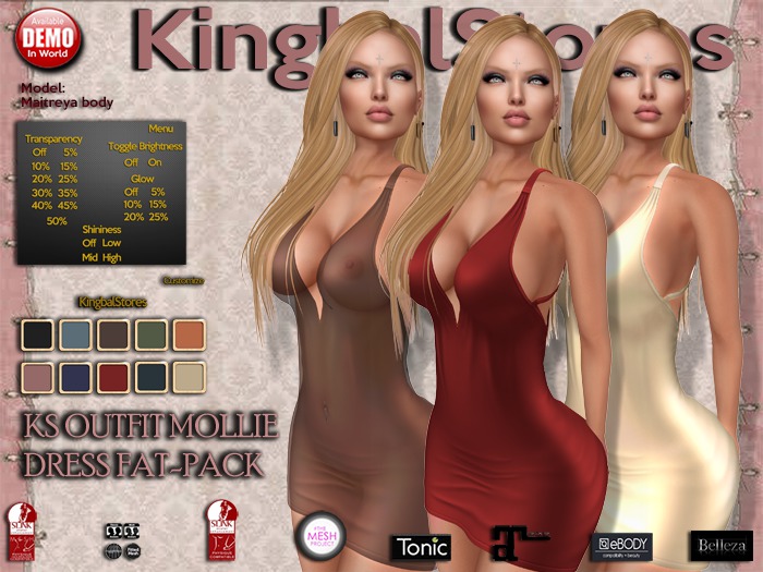 420 KS OUTFIT MOLLIE DRESS FAT-PACK