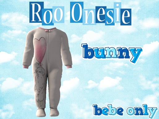 -BSD-Roo Onesie-Bebe-Bunny