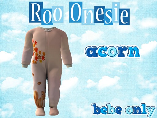 -BSD-Roo Onesie-Bebe-Autumn Acorn