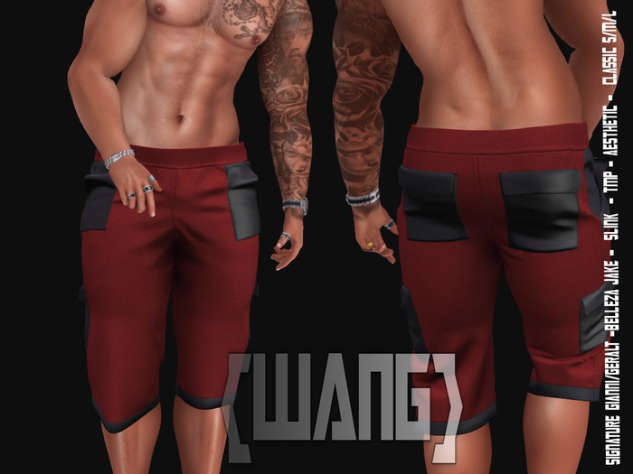 {WANG} Juan Pants RED (ADD)