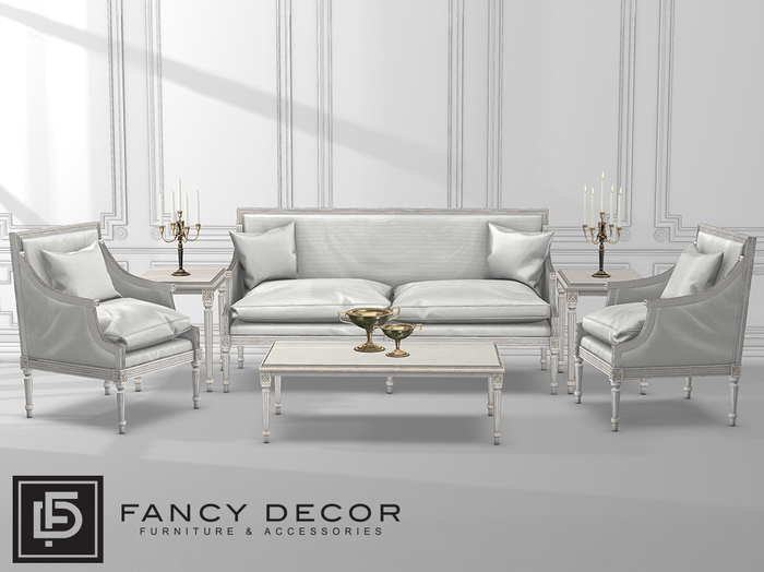 Fancy Decor: Faline Fatpack - White (pg)