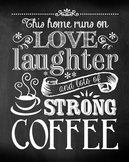 This House Runs on Love Chalkboard Sign