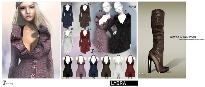 #9 LYBRA . WINTER BLUE