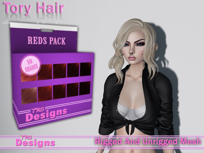 Tory Hair With Hud Reds