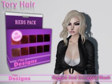 Tory Hair With Hud Reds
