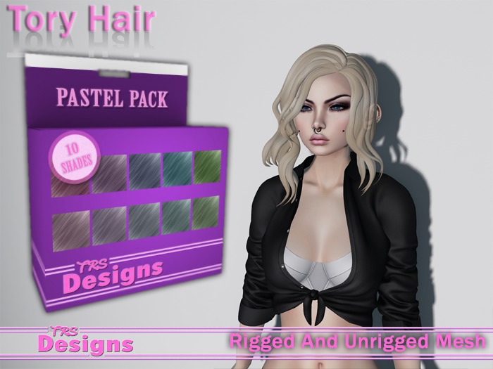 Tory Hair With Hud Pastels