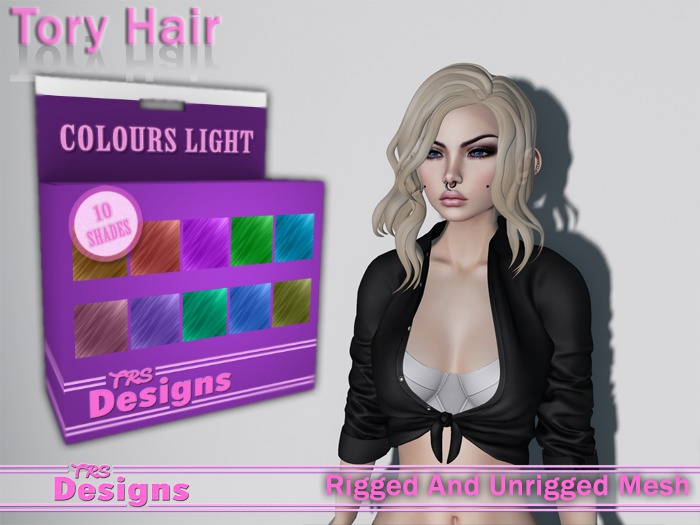 Tory Hair With Hud Colours Light