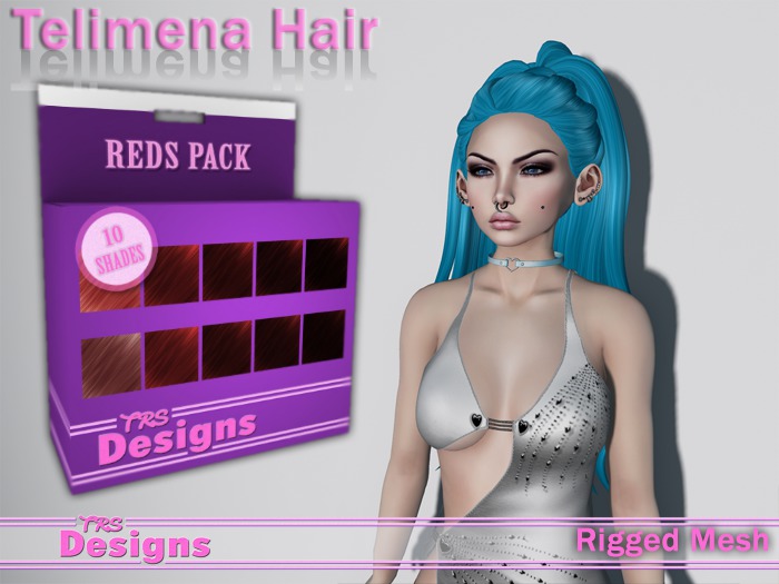 Telimena Hair With Hud Reds