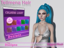 Telimena Hair With Hud Colours Light