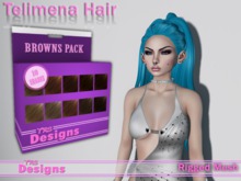 Telimena Hair With Hud Browns
