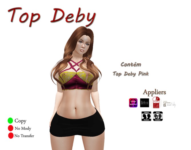 Top Deby Pink