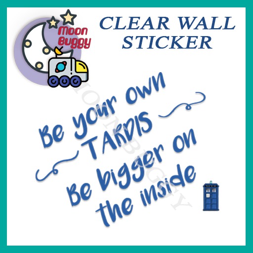 Moon Buggy Dr. Who Be Your Own TARDIS Wall Decor