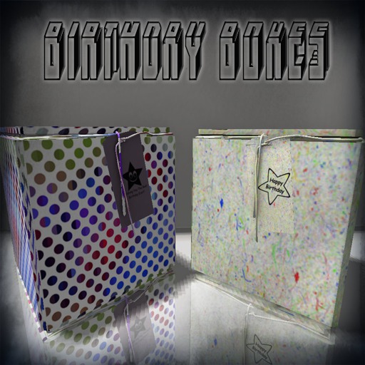 Birthday Boxes by Tina UNPACK ME No copy