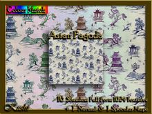 Asian Pagoda Textures