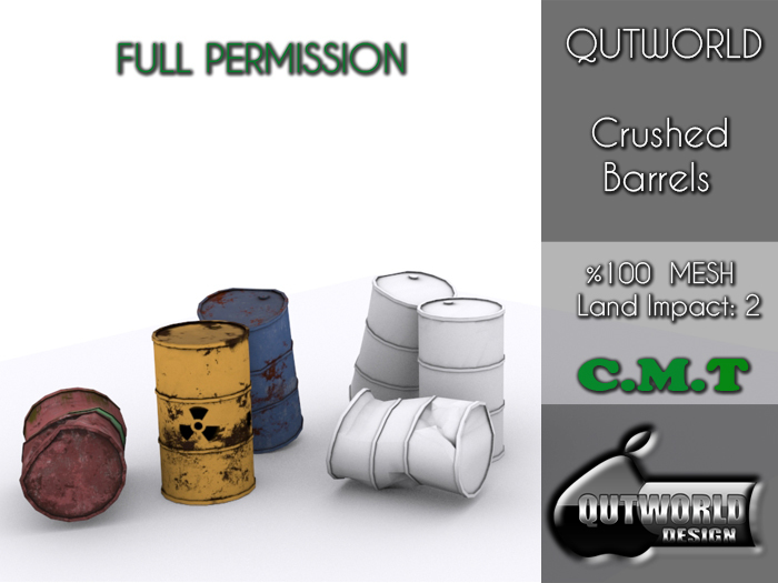 .::QUTWORLD .::Crushed Barrels::.FP Unpack (ADD)