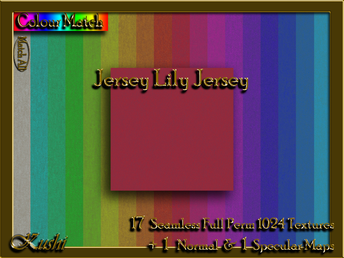 Jersey Lily Jersey / Interlock Solids Textures