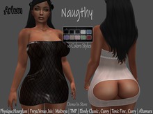 .::Arkan::. Naughty Dress + Fitmesh