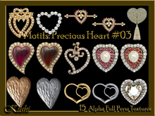 !Kushi! MotifsPreciousHeart#03 Textures -WEAR TO UNPACK