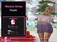 Maxine Dress Purple