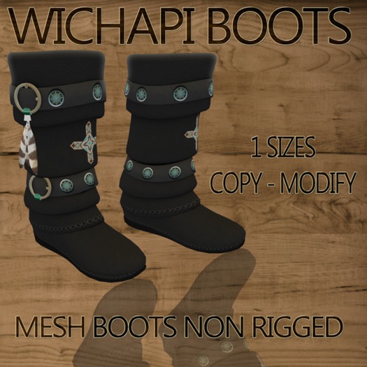 Wichapi Boots Black
