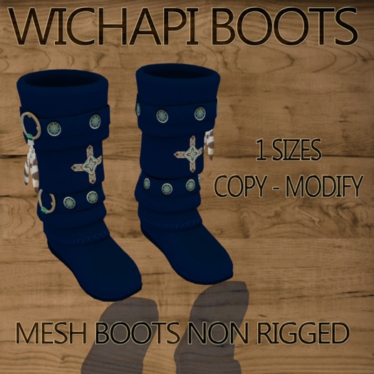 Wichapi Boots blue