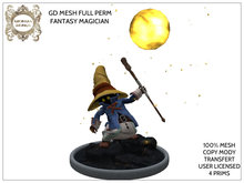 GD MESH FULL PERM FANTASY MAGICIAN
