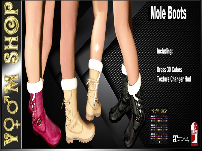 YM SHOP_Mole Boots