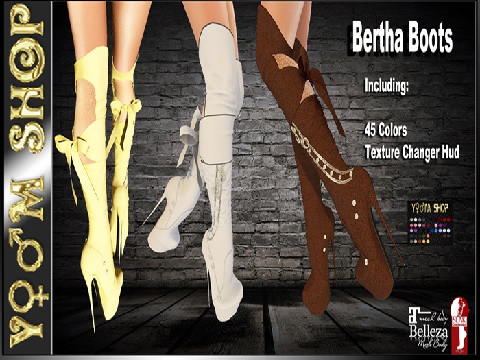 YM SHOP_Bertha Boots