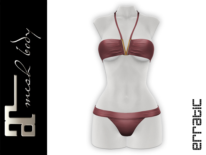 erratic / brooklyn - bikini / rust (maitreya)