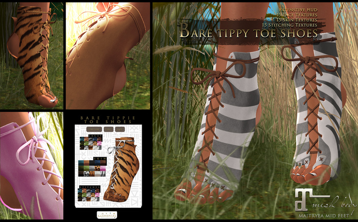 -Elemental- 'Bare Tippie Toe Shoes' DEMO *AddMe
