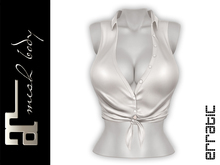 erratic / sabrina - top / white (maitreya)