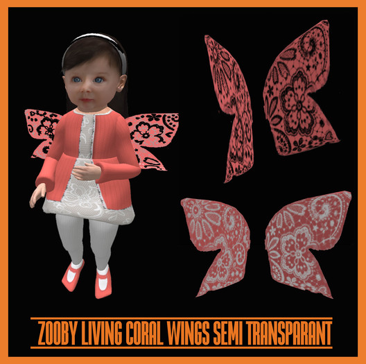 ZOOBY LACEY WINGS SET G&L