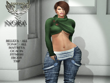 Santino Design-Short Sweater-Green