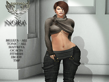 Santino Design-Short Sweater-Mink