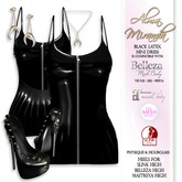 .: AlmaMiranda :. Black Latex Fetish Dress