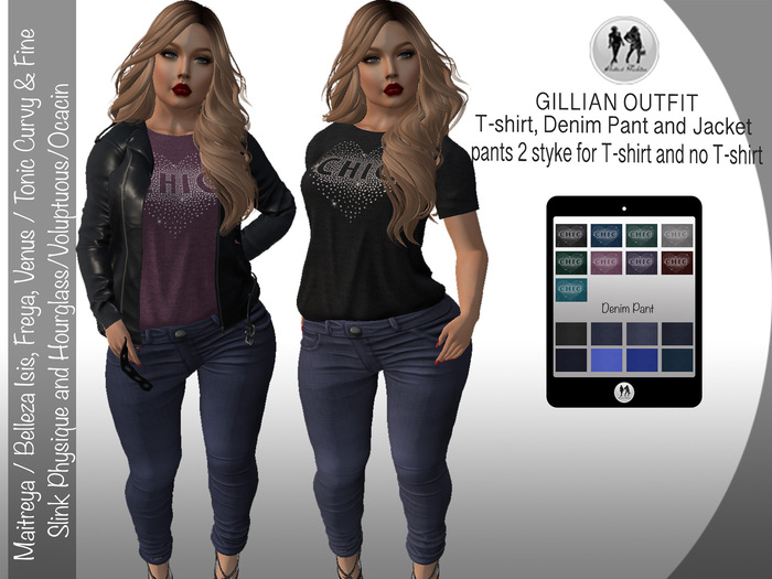 .:H.F GILLIAN OUTFIT (HUD TEXTURE CHANGE)