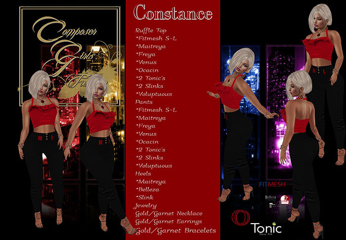 !CGF-*Constance*  Complete Pants Outfit