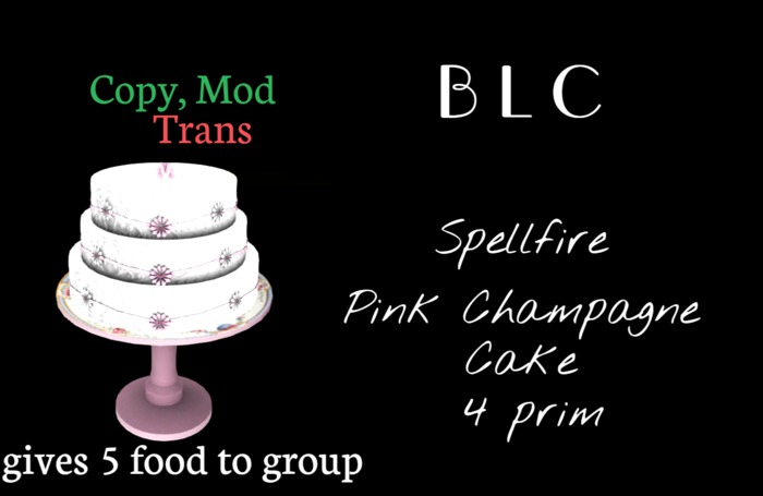 *BLC* Pink Champagne Cake