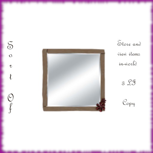 *SORT OF* Flower Frame Pink