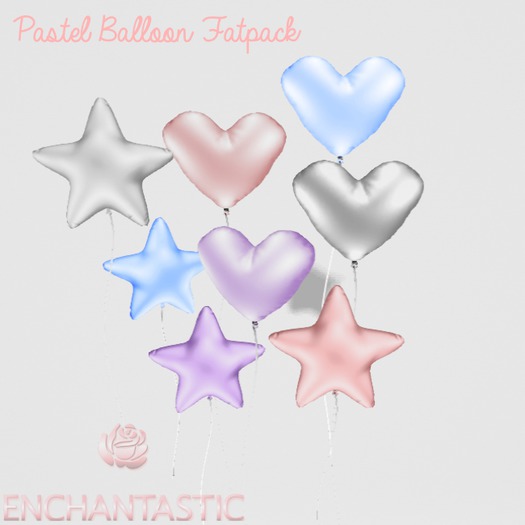 Pastel Balloon Fatpack