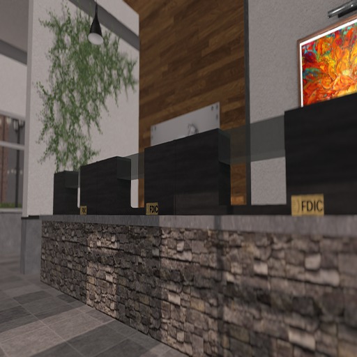 Bank Teller Workstation & Deposit Podium