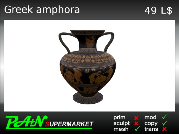 PA&N Greek amphora