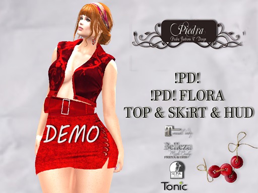 !PD! FLORA TOP & SKiRT DEMO