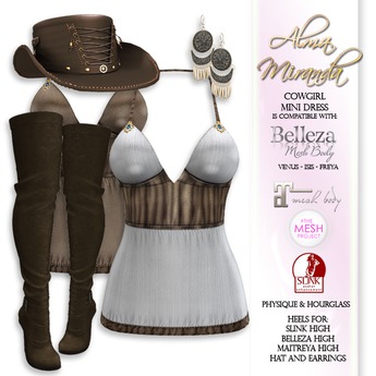 Second Life Marketplace - .: AlmaMiranda :. Ride em´ Cowgirl