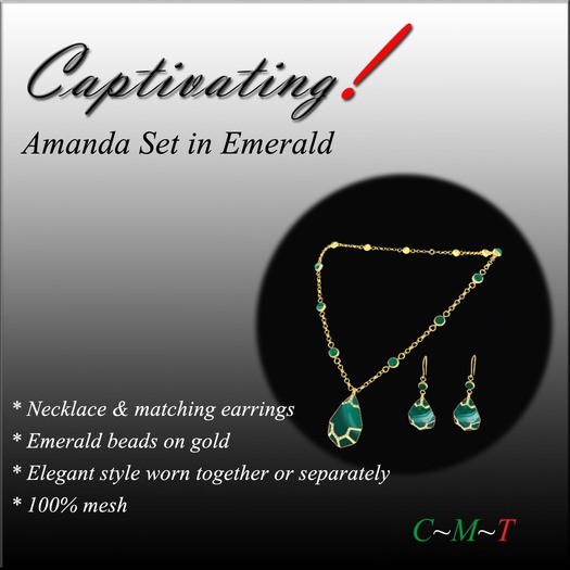 Captivating! Amanda in Emerald