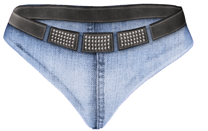 .WINGED. Mini Jeans Shorts // 