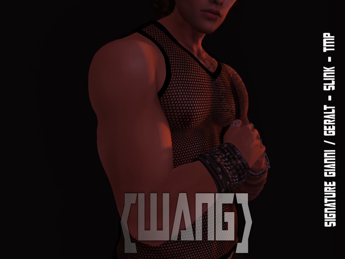 {WANG} T-SHIRT EROS BLACK (ADD)